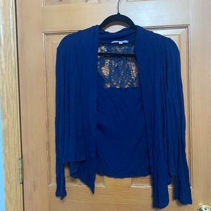 Women's Cardigan With Back Lace
